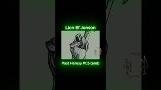 Lion El Jonson PostHeresy Pt5 warhammer40k spacemarines horusheresy lore lioneljohnson [upl. by Perlis550]