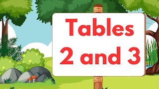 Tables 2 and 3 Table 2Table 3easy to learn tablestables for kidstables for childrens [upl. by Cohby]