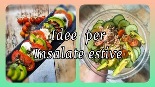 INSALATONE TANTE IDEE FACILI E VELOCI  Tante ricette per piatti unici keto e dietetici [upl. by Nnyrb]