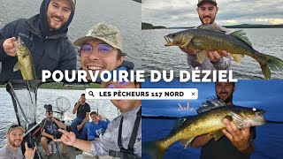 PÊCHE AU DORÉ SUR LE RÉSERVOIR GOUIN À LA POURVOIRIE DU DÉZIEL [upl. by Ezaria]