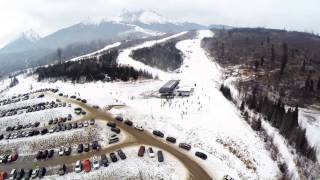 SKI CENTRUM Tatranská Lomnica 01012015 [upl. by Atteras]