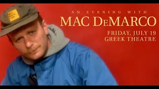 An Evening With Mac DeMarco Live Night 3 FULL SET Los Angeles CA [upl. by Silletram987]