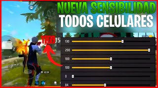 Que Sensibilidad Usar En Free Fire Con La Nueva Actualización 2024 Pegar Todo Rojo [upl. by Boehike]