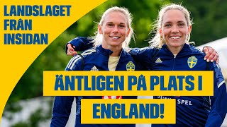 Vi är på plats i England inför EM Häng med Landslaget från insidan [upl. by Edie]