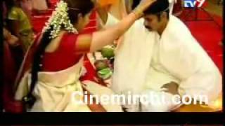 YouTube  ‪Pavan Kalyan and Renu Desai Weddingcinemirchicom‬‏flv [upl. by Emmi]