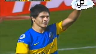 Gol de Roncaglia  Boca Juniors 1 vs Corinthians 1  27junio2012  Final Copa Libertadores [upl. by Emelin]