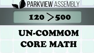 UnCommon Core Math830 Rev Chris Dito [upl. by Ajam594]