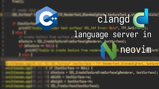 setting up C LSP clangd in neovim  native lsp [upl. by Galliett756]