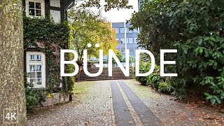 Bünde Germany Walk through the ancient city in the evening  4K HDR [upl. by Betthezul644]