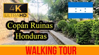 🇭🇳 Amazing Copán Ruinas  Walking Tour  Honduras [upl. by Atiseret]