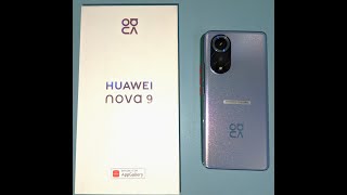 Huawei Nova 9 Unboxing [upl. by Acillegna905]