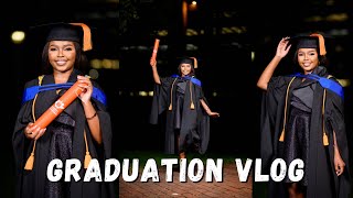 GRADUATION VLOG  I AM A GRADUATE  Debra Shongwe [upl. by Thgiwed410]