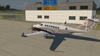 AirfoiLabs King Air 350 Startup Tutorial XPlane 11 [upl. by Kotz]