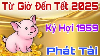 Từ Nay Đến Tết 2025  Kỷ Hợi Sinh Năm 1959 Tránh Hoạ Đắc Phúc Trúng Số Liên Tiếp Phát Tài Giàu Có [upl. by Carlton]