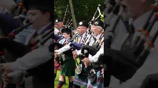 Mass Bagpipe March scottish festival parade [upl. by Yentruok]