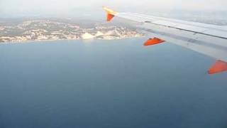 EasyJet Landing at Nice Côte dAzur Airport [upl. by Ferri476]