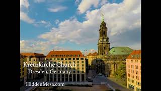 Kreuzkirche Church Bells in Dresden [upl. by Si]