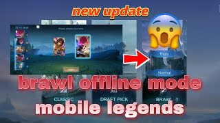 how to unlock brawl mobile legends offline modepaano ma unlock ang bralw sa MLBB OFFLINE MODE [upl. by North]