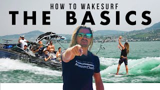 How To WakeSurf with Austin Keen  Wake Surf BASICS [upl. by Lehcim43]