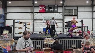 Tyler Matthews vs Jared Kripke vs Tank Perkins vs Tone C Elimination Match US Title ICW 10524 [upl. by Ymmak]