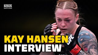 Kay Hansen Reveals Eating Disorder Abusive Past That Nearly Derailed UFC Career  MMA Fighting [upl. by Linda]