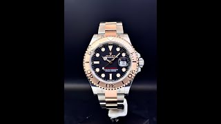 Rolex Yachtmaster 40 126621 Rose Gold amp Stainless Steel [upl. by Lucier]