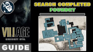 Search Completed Foundry in Resident Evil 8 Village  Items Location  Heisenberg Factory [upl. by Dlorej]