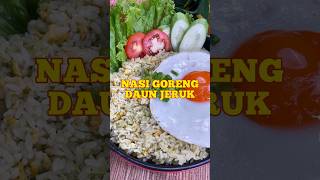 NASI GORENG DAUN JERUK😍 nasi goreng terwangi😍 nasigoreng resepsimple cooking reseptiktok [upl. by Solakcin]