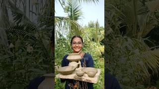 ছোট্ট উনুনের জন্য কয়েকটা বাসনপত্র বানালাম art clay pottery shorts viralvideo minivlog [upl. by Millie263]