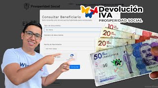 Urgente YA puedes consultar si eres beneficiario de la Devolución del IVA 2024  100 mil pesos [upl. by Enal211]