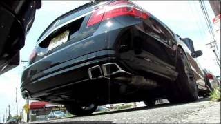 Mercedes E63 AMG Supersprint Exhaust [upl. by Fiann181]