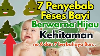 Penyebab Feses hijau atau hitam pada bayi Normal atau berbahaya BAB hijau pada bayi [upl. by Katherin]