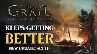 Tainted Grail The Fall of Avalon Gameplay Overview  Patch 07 Cuanacht Rebellion [upl. by Brannon]