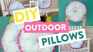 How To Make Outdoor Pillows [upl. by Griggs]