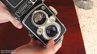 Yashica MAT 124 Medium Format TLR camera [upl. by Aihsar412]