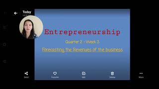 Forecasting Revenue Entrepreneurship [upl. by Yorker711]