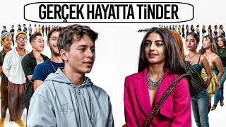 20 KADIN VS 20 ERKEK  GERÇEK HAYATTA TİNDER 2 SPEED DATE [upl. by Jaworski]