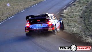 WRC Rallye Monte Carlo 2024 FLAT OUT action amp Mistakes [upl. by Neville]