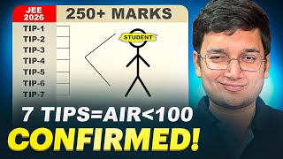 7 GOD Hacks for JEE 2026 Aspirants  AIR 100 Confirmed ✅ [upl. by Nikolai]