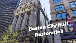 Boston City Hall Restoration [upl. by Hilbert]