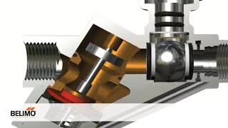 How it Works  Belimo Pressure Independent Characterized Control Valve [upl. by Baynebridge]