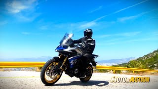 Moto in Action 6η Εκπομπή Season8 VOGE 525DSX Test Ride Review and BMW M s1000XR  R  RR [upl. by Tiffie]