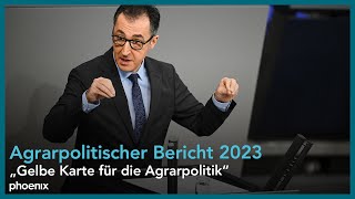 Agrarpolitischer Bericht der Bundesregierung 2023 am 180124 [upl. by Rubens]