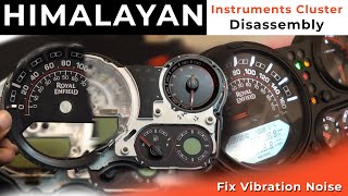 Himalayan DIY Speedo Console Disassembly  Cleaning  Vibration Noise Fix [upl. by Arand]