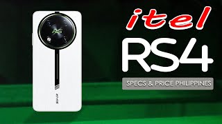 itel RS4 Specs Features and Price in the Philippines [upl. by Arrio]