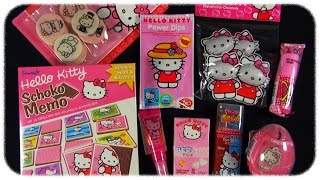 ✪ HELLO KITTY  CANDY Toys ✪ Mega Unboxing [upl. by Allak701]