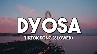 Dyosa  Skusta Clee  Tiktok Song Slowed Lyrics Video [upl. by Ferrigno]