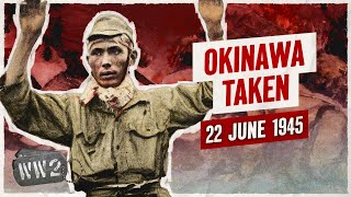 Week 304  Okinawa Ends  WW2  June 22 1945 [upl. by Bertina]