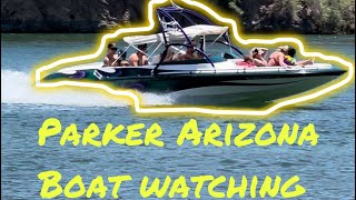 Parker Arizona Boat Watching June 2024 [upl. by Enamrej240]