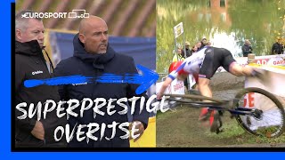 CycloCross Superprestige Overijse 2023  Crash On The Final Lap 😳  Mens Highlights  Eurosport [upl. by Ling75]